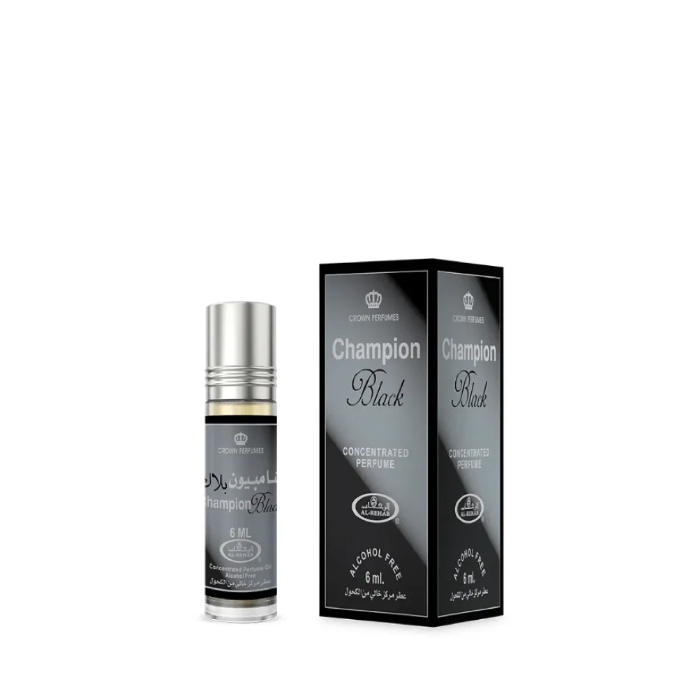 Champion Black Al-Rehab Oil Parfum 6ml - Arabic Dubai Perfumes