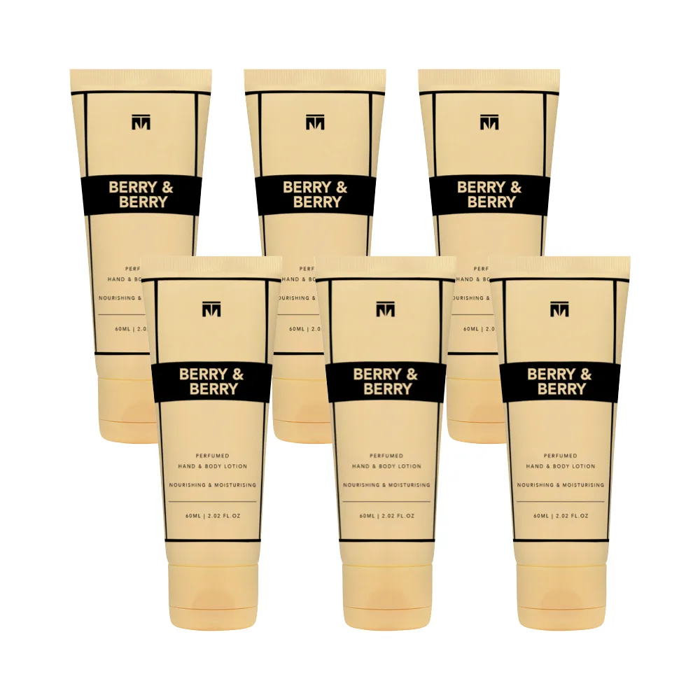 6-Pack Berry & Berry Perfumed Hand & Body Lotion - Motala Perfumes