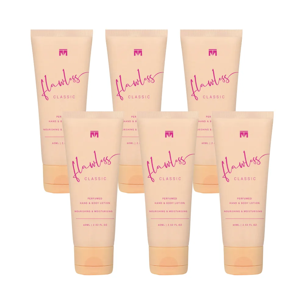6-Pack Flawless Classic Perfumed Hand & Body Lotion - Motala Perfumes