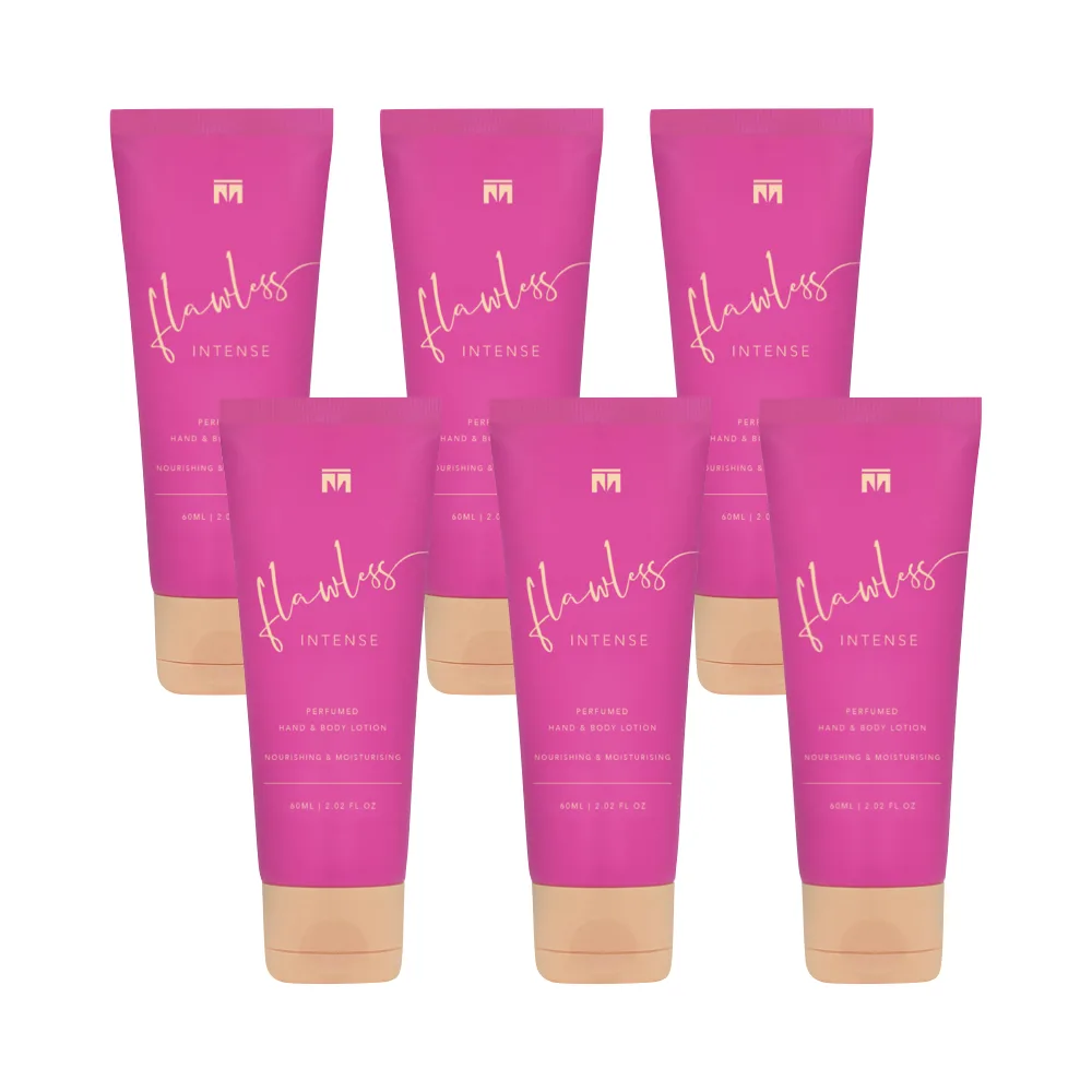 6-Pack Flawless Intense Perfumed Hand & Body Lotion - Motala Perfumes
