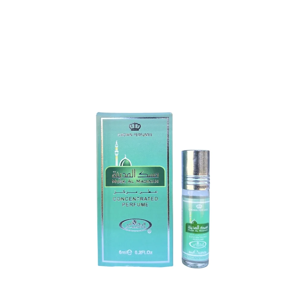 Musk Al Madinah Oil Parfum 6ml by Al-Rehab Crown Perfumes