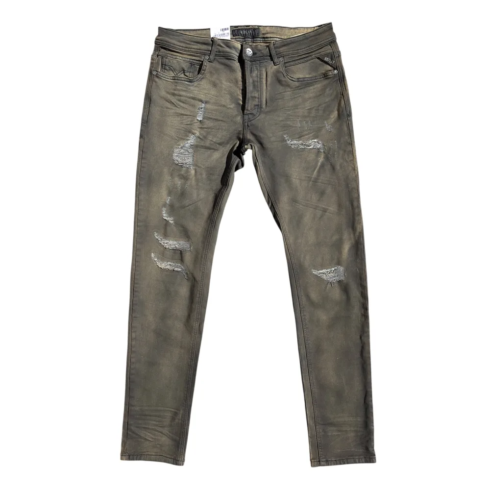Men's RensinPlus+ Moss Grinder Denim Jeans by Replay