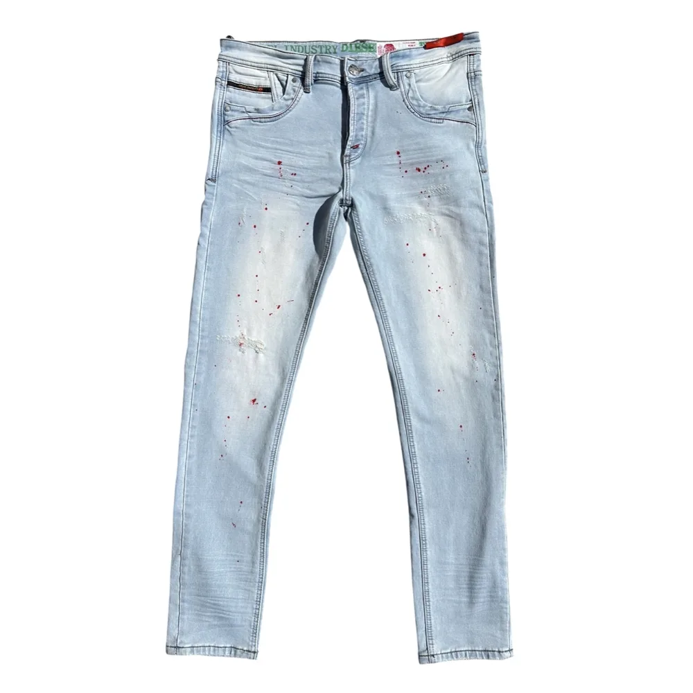Diesel Men's Urban Canvas Light Blue Denim Jeans