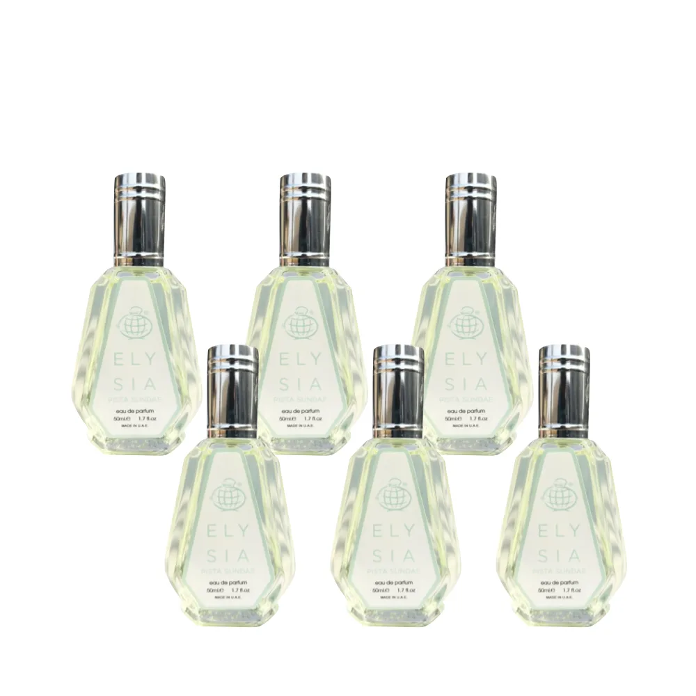 6-Pack Elysia Pista Sundae Eau De Parfum 50ml - Fragrance World