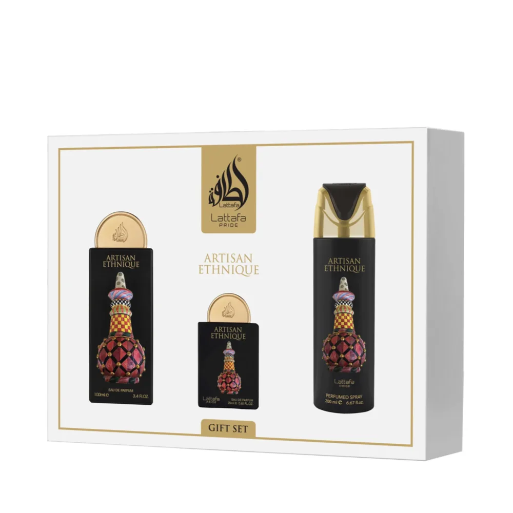 Artisan Ethnique Giftset 3pc by Lattafa Pride Perfumes
