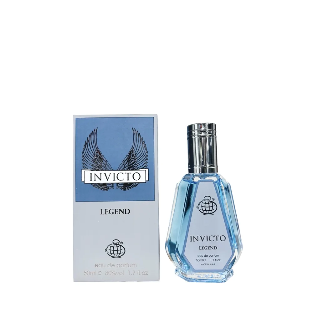 Invicto Legend Eau De Parfum 50ml by Fragrance World - Invictus Legend by Paco Rabanne