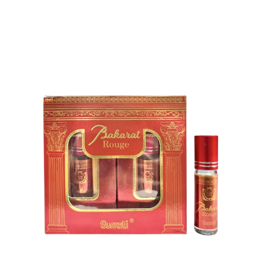 6-Pack Bakarat Rouge Concentrated Oil Perfume - Surrati