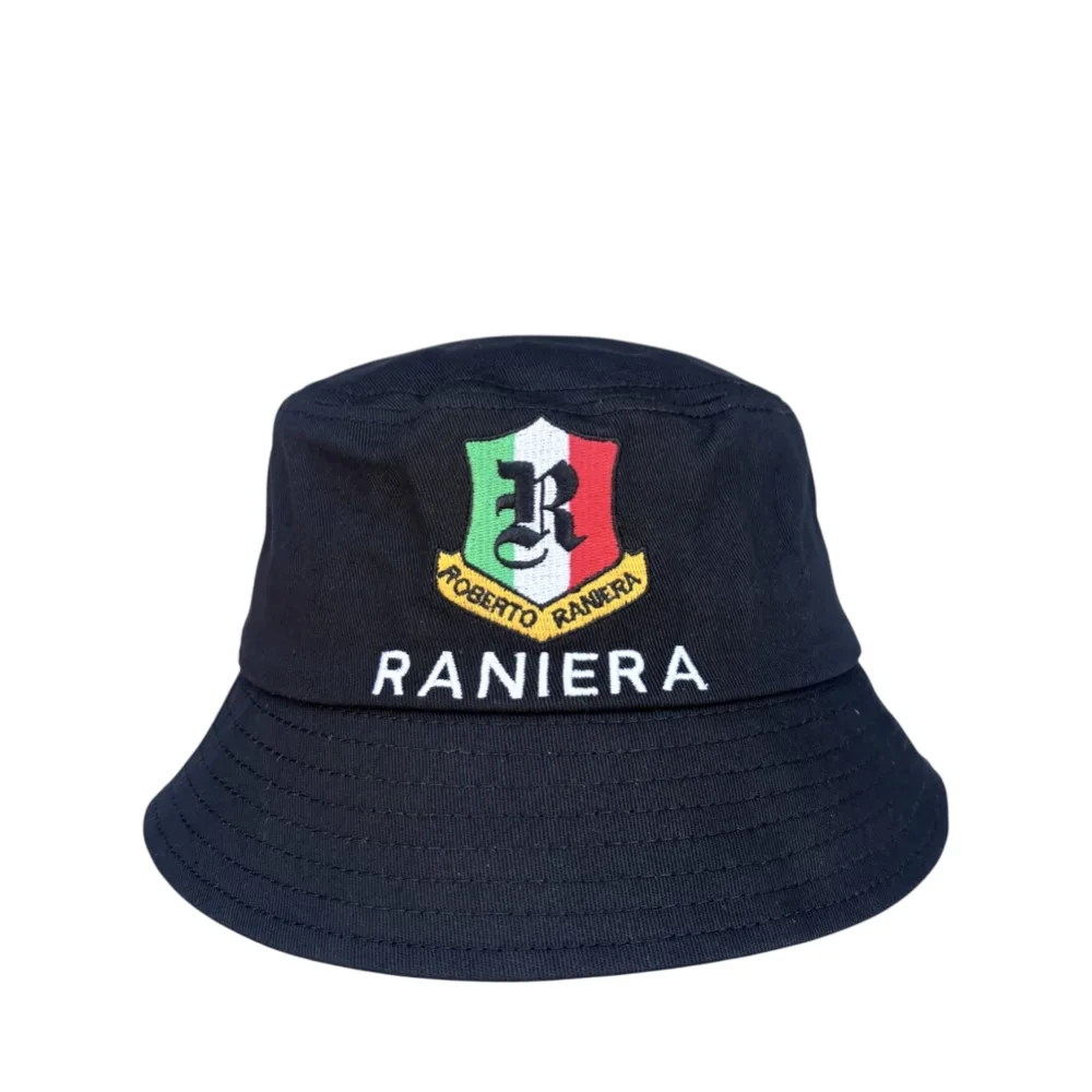 Raniera Tuscan Noir Bucket Hat by Roberto Raniera