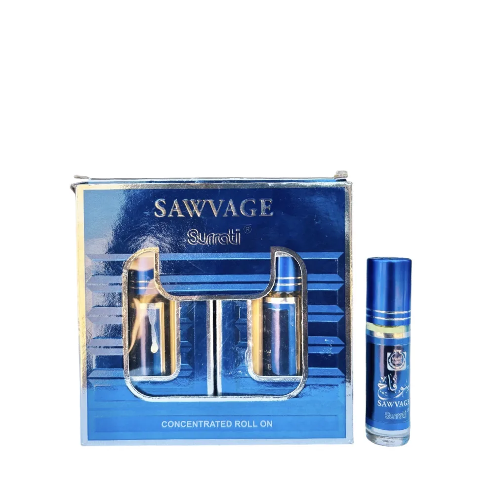 6-Pack Sawvage Concentrated Oil Perfume 6ml by Surrati