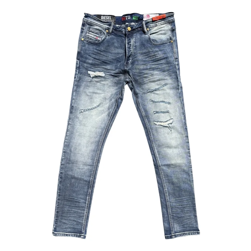 Indigo 1978 Destroyed Denim Jeans - Diesel