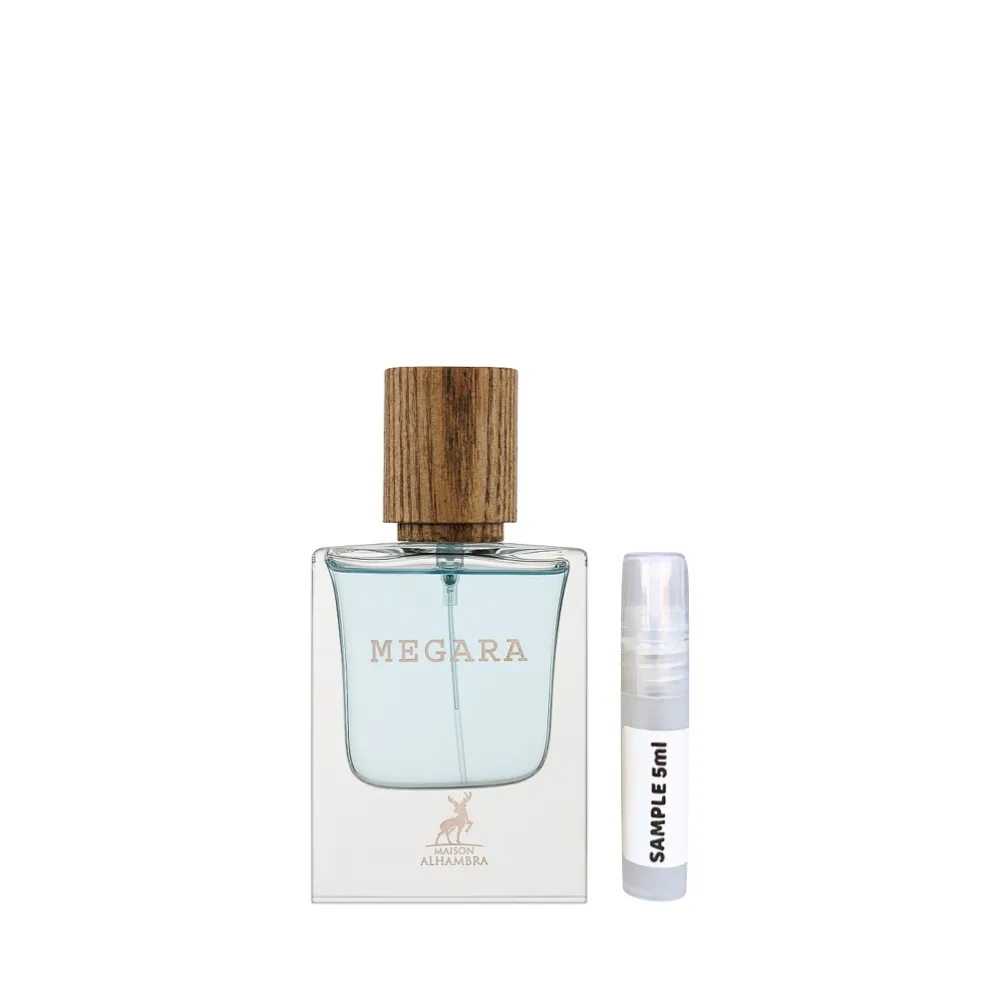 Megara Eau De Parfum Sample 5ml - Maison Alhambra - Megamare by Orto Parisi