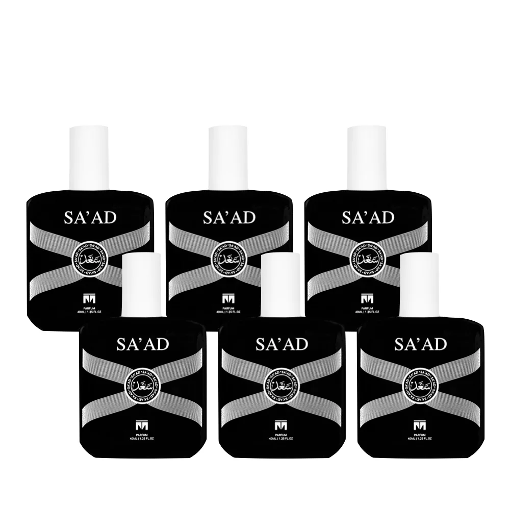 6-Pack  Sa'ad Eau De Parfum 40ml by Motala Perfumes 