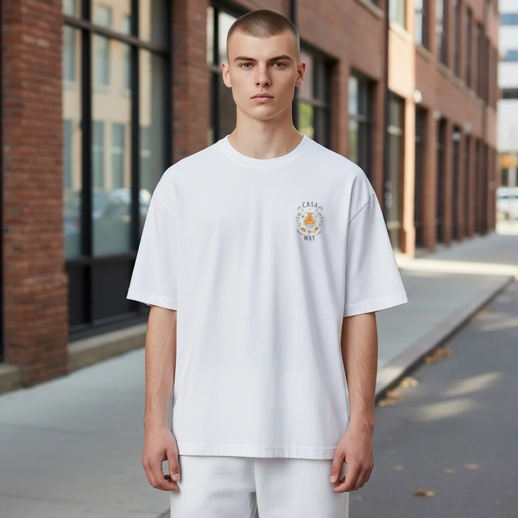 Casa Way Citrus Sport White T-Shirt - Casablanca
