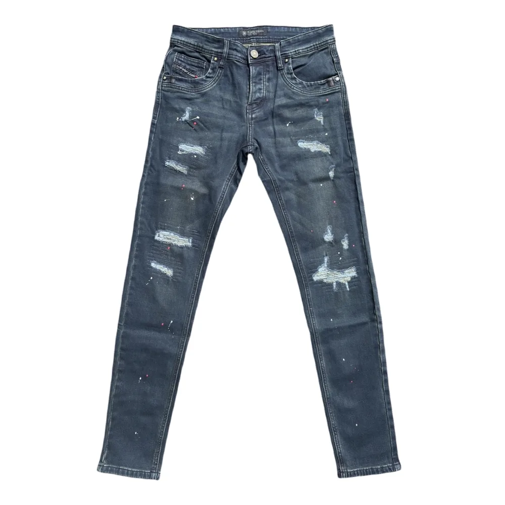 Paint Splatter Rogue Denim Jeans - Roberto Raniera