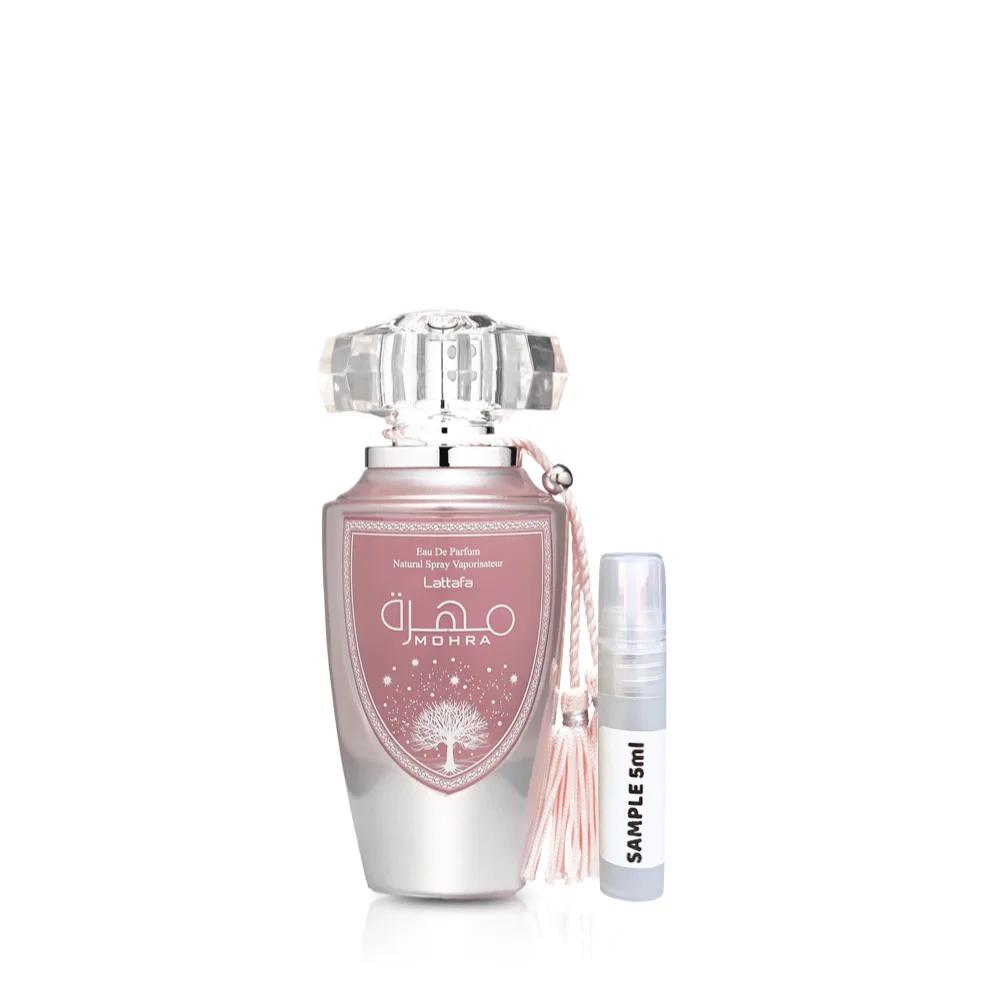 Mohra Silky Rose Eau De Parfum Sample by Lattafa - Arabic Dubai Perfumes
