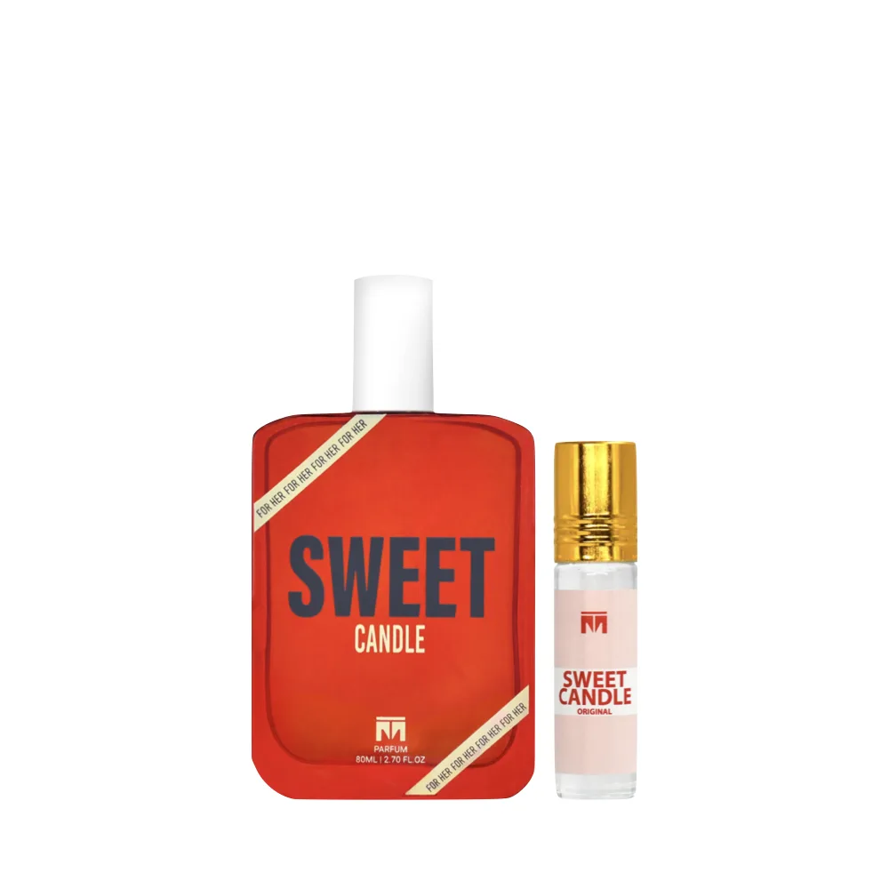 Sweet Candle 2-in-1  Oil + Eau De Parfum Combo by Motala Perfumes