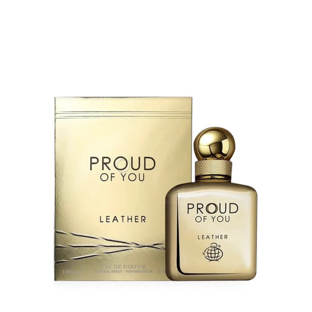 Proud Of You Leather Eau De Parfum 100ml by Fragrance World - Arabic Dubai Perfumes