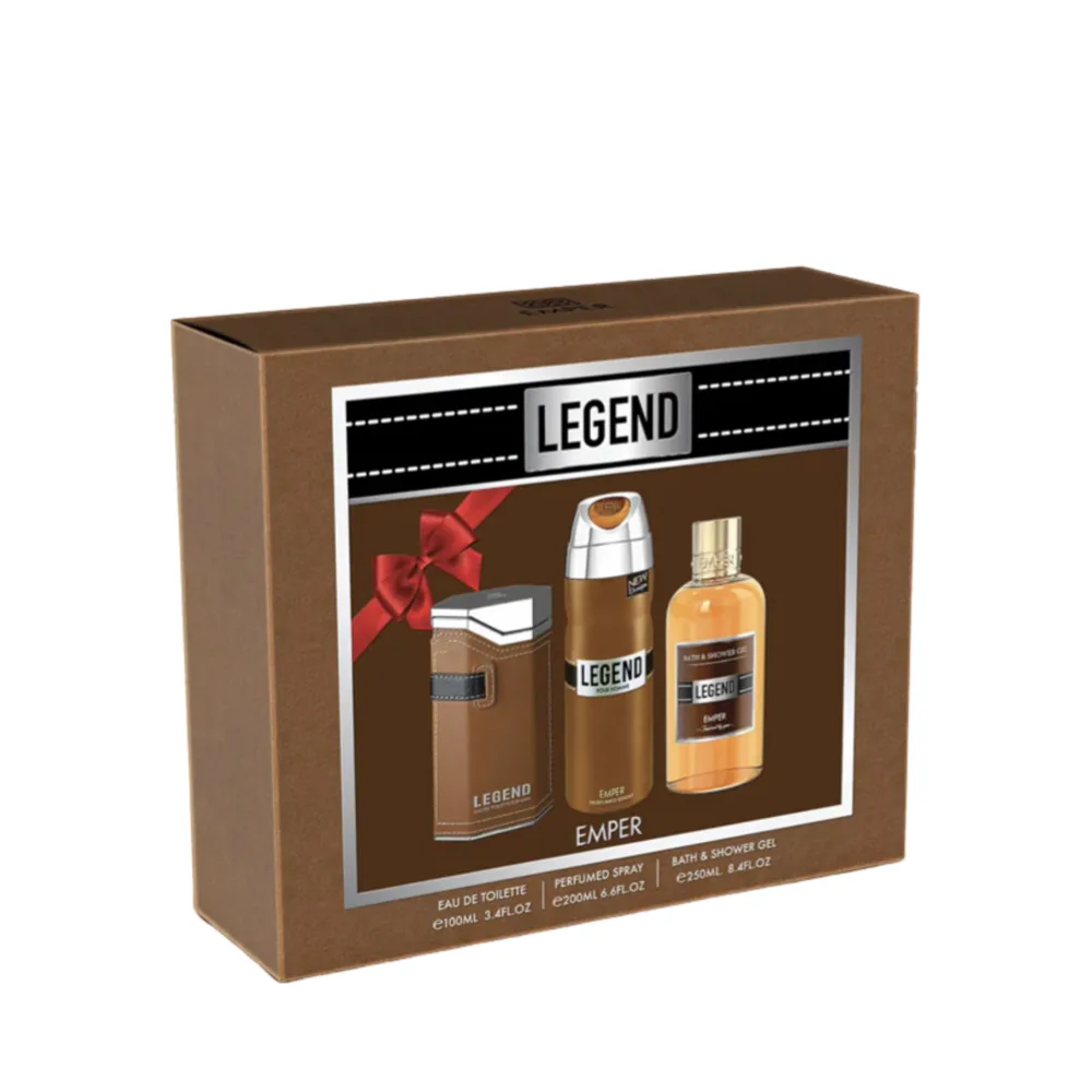 Legend Giftset 3pc by Emper - Arabic Dubai Perfumes