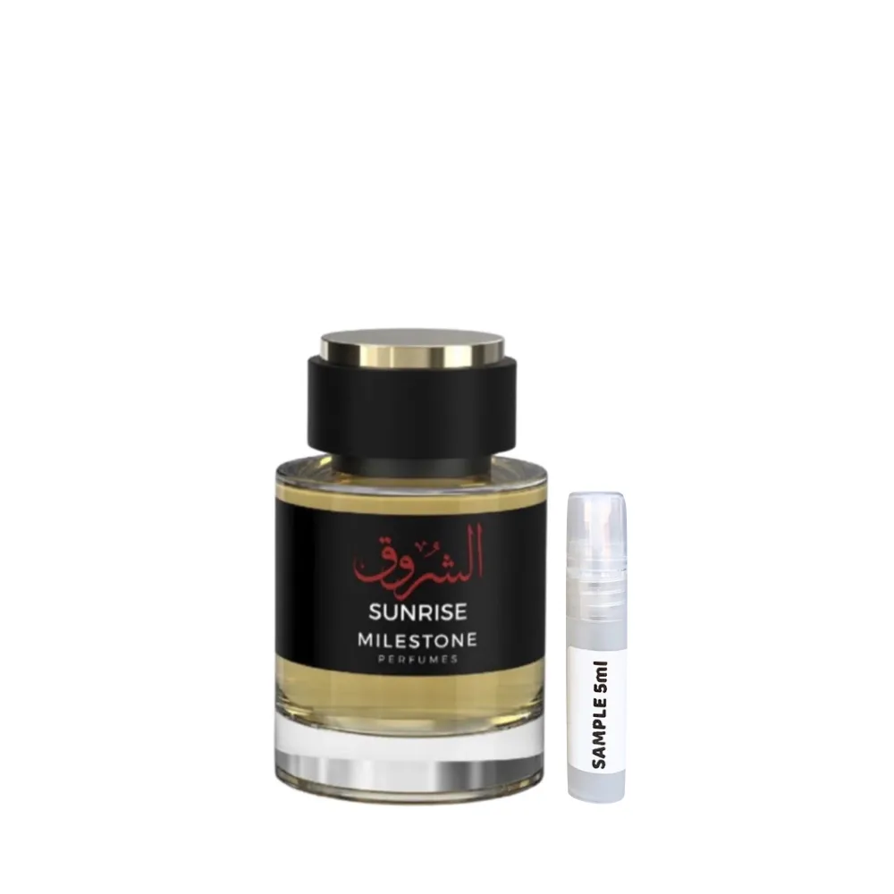 Sunrise Eau De Parfum Sample by Milestone Perfumes - Arabic Dubai Perfumes