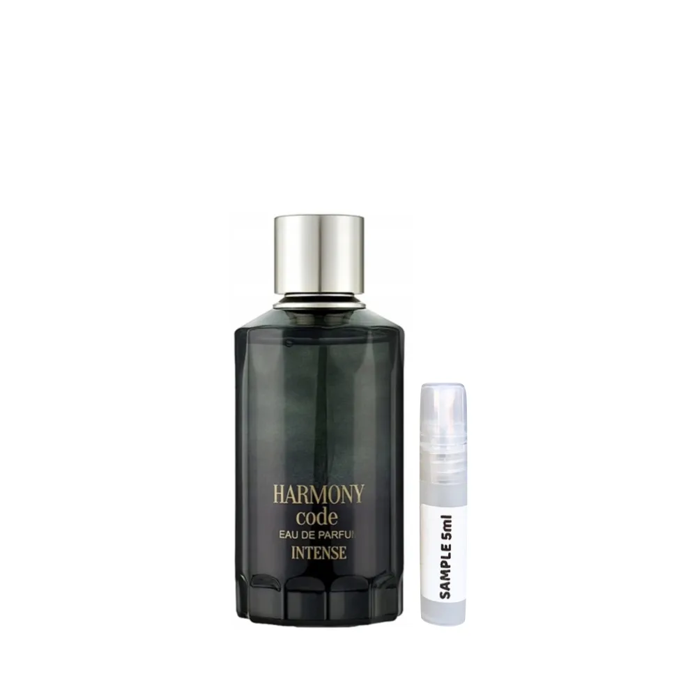 Harmony Code Intense Eau De Parfum Sample 5ml - Fragrance World