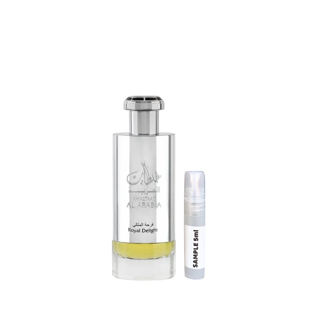 Khaltaat Al Arabia Royal Delight Eau De Parfum Sample 5ml - Lattafa