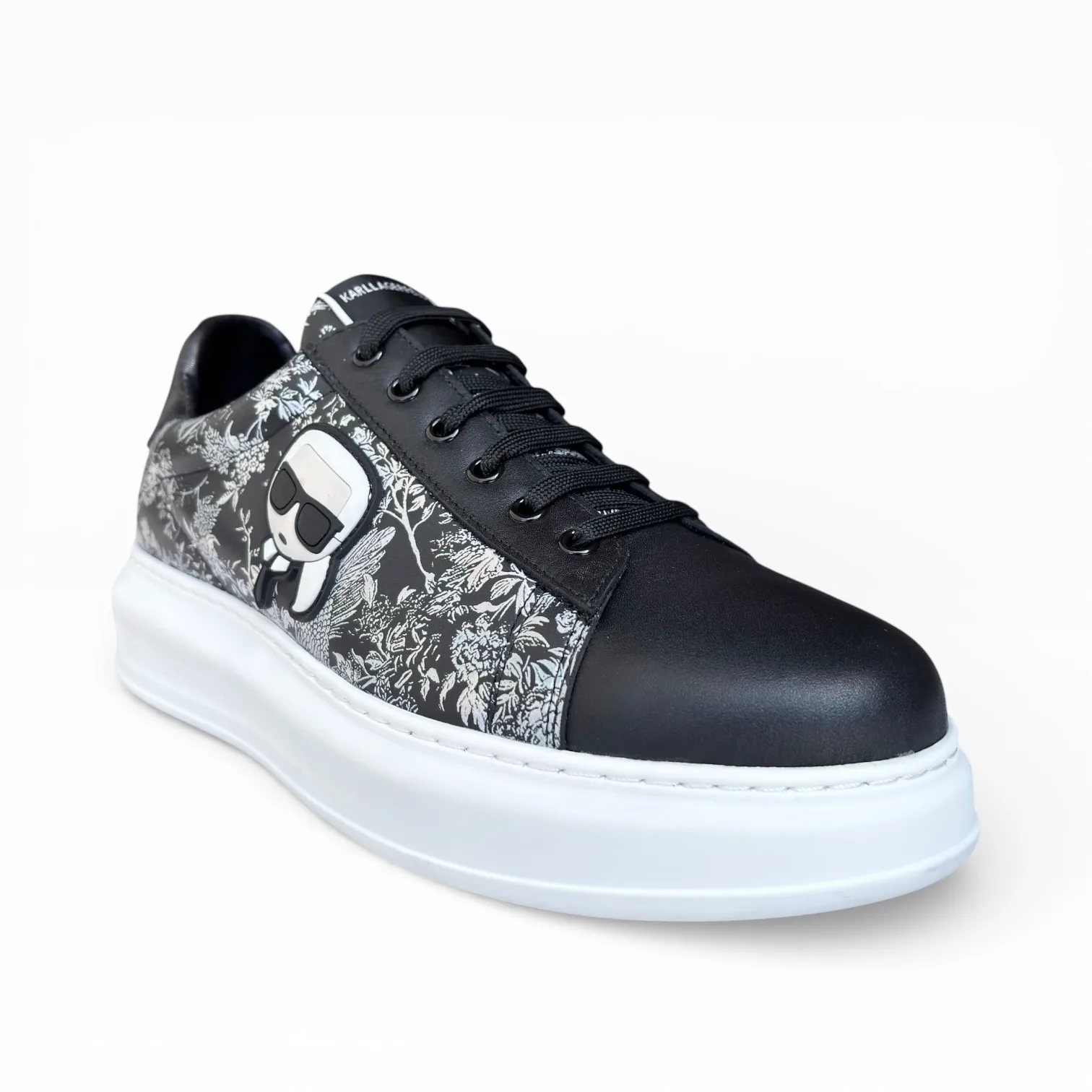 K/Ikonik Midnight Garden Platform Sneakers - KARL LAGERFELD