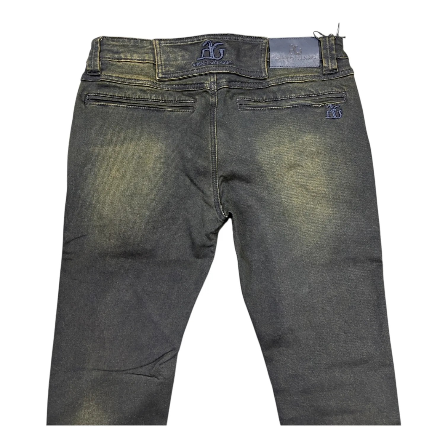 AG Asphalt Gold Dust Slim Denim Jeans - Angelo Galasso