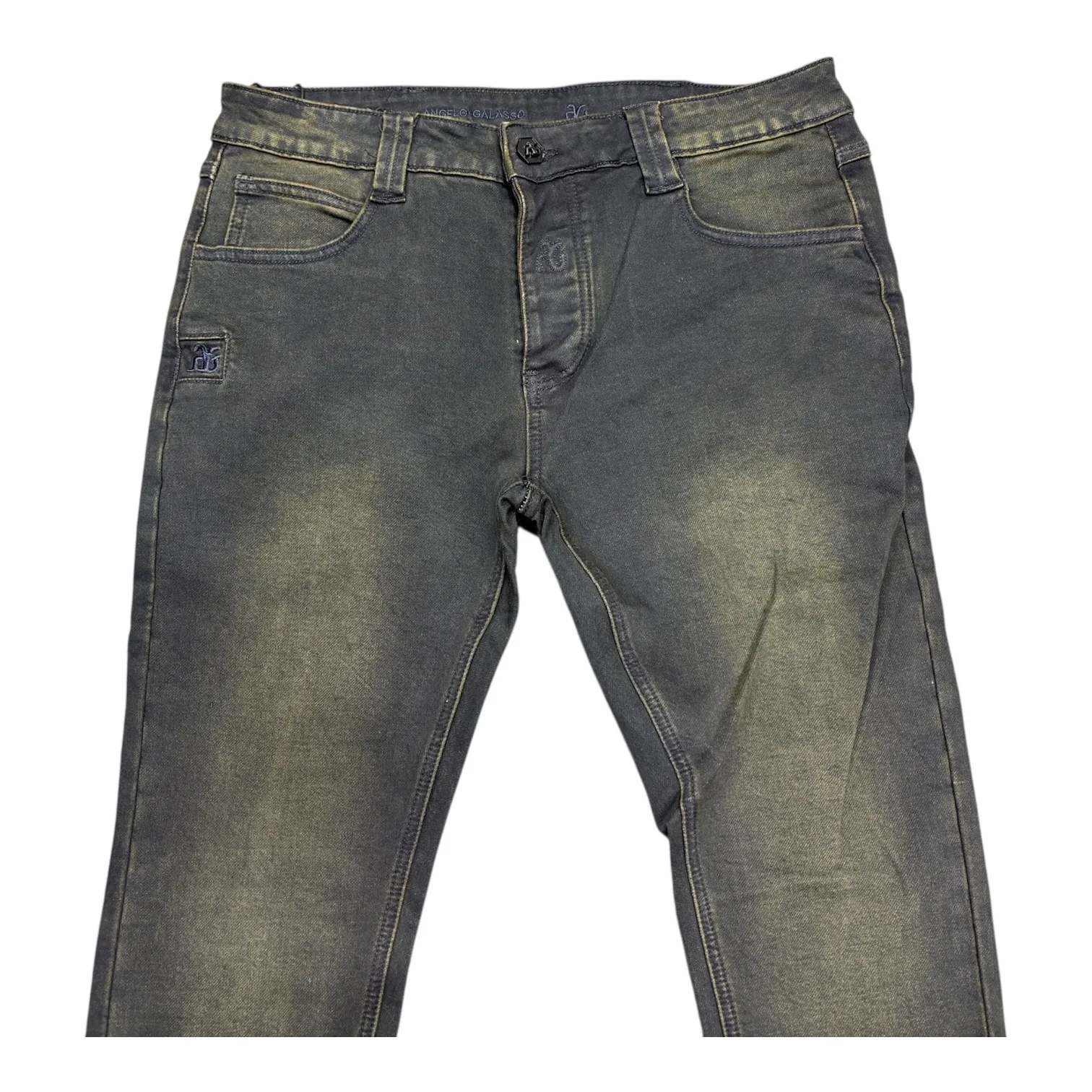 AG Asphalt Gold Dust Slim Denim Jeans - Angelo Galasso