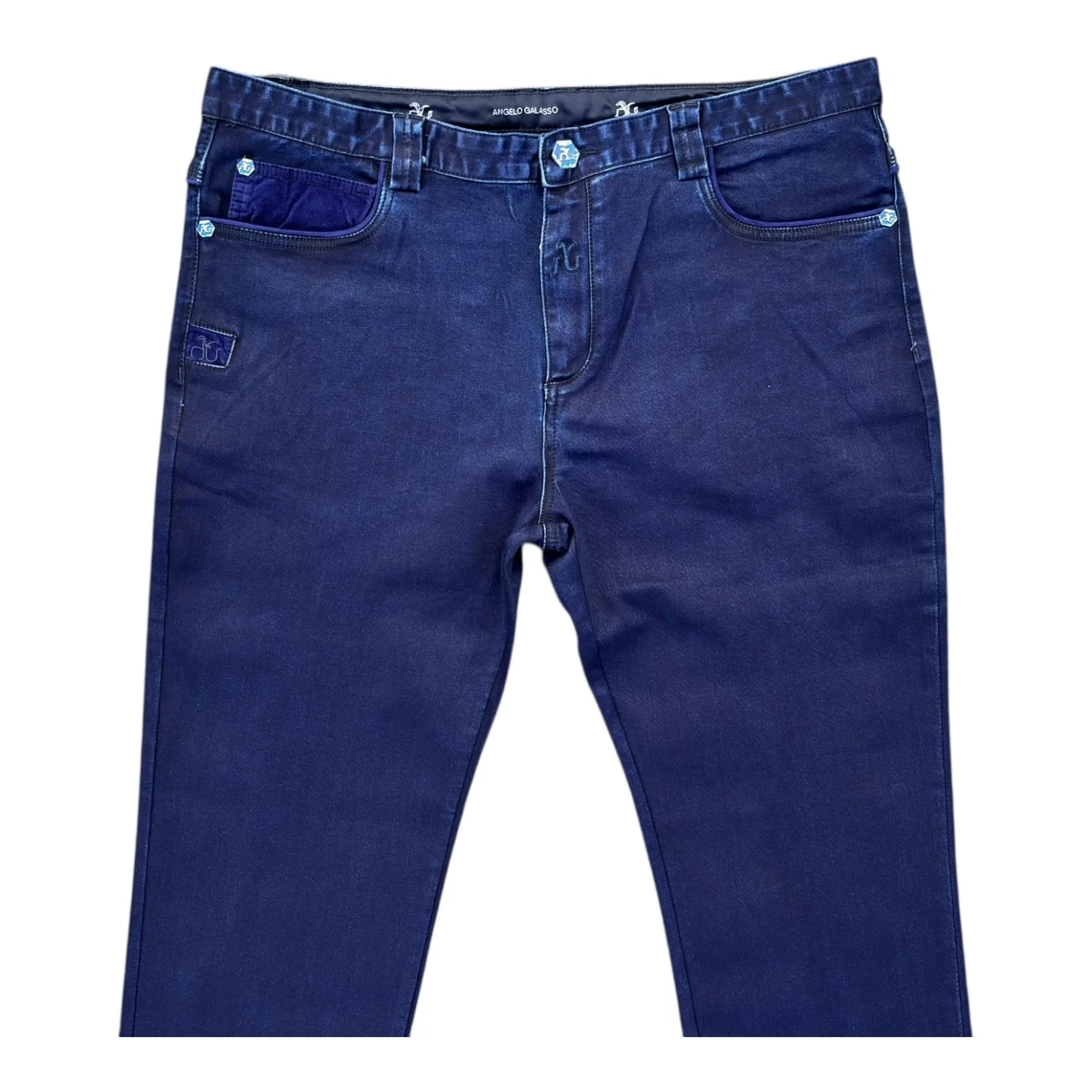 AG Signature Indigo Classic Denim Jeans - Angelo Galasso