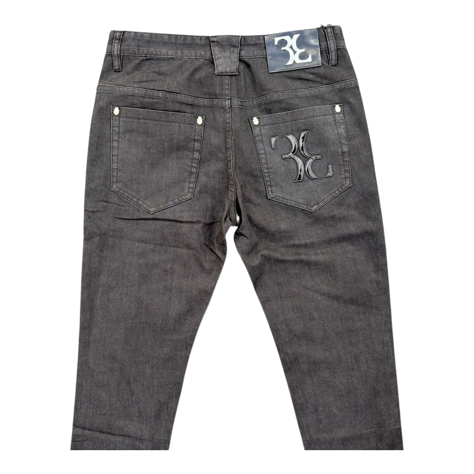 BB Obsidian Crest Tailored Denim Jeans - Billionaire