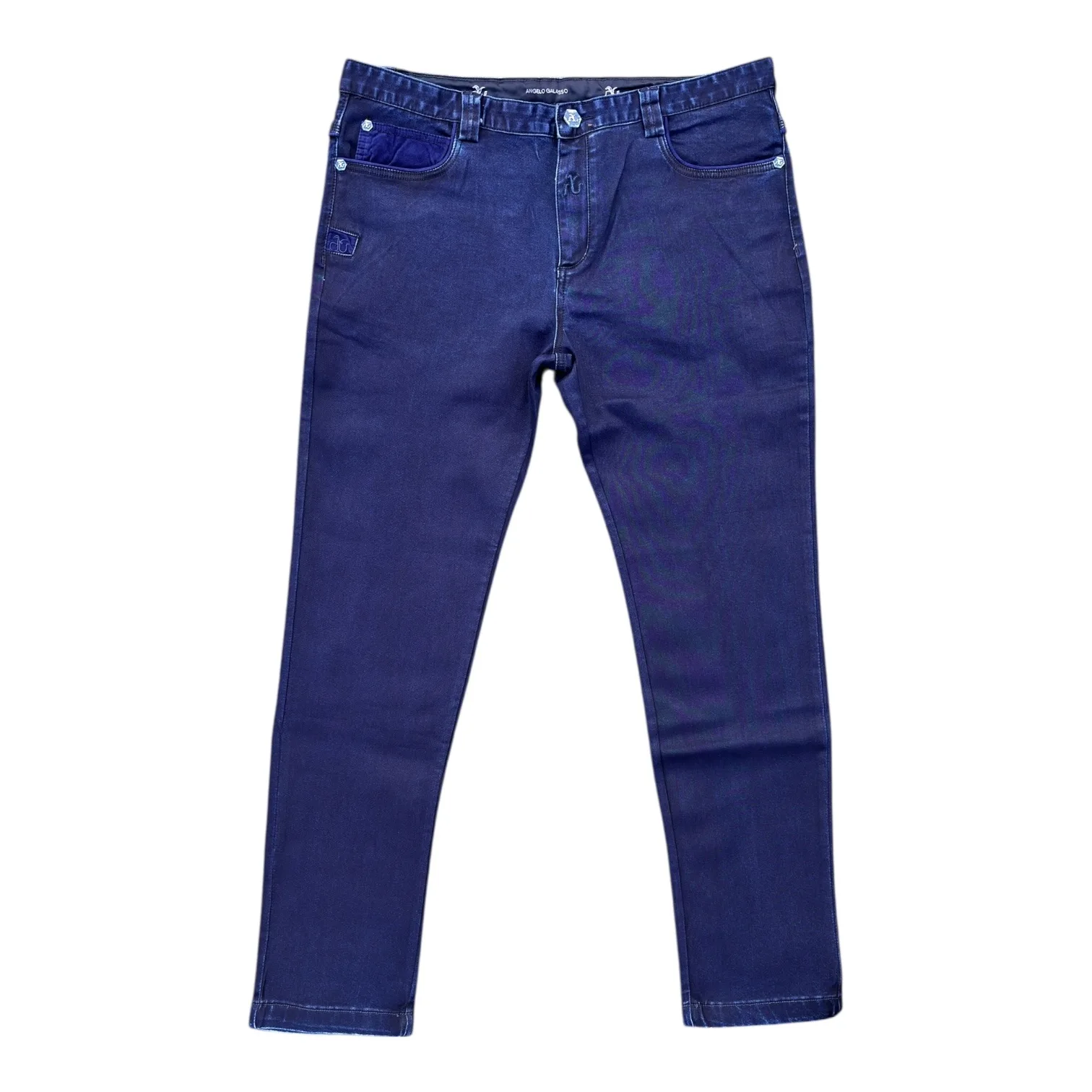 AG Signature Indigo Classic Denim Jeans - Angelo Galasso