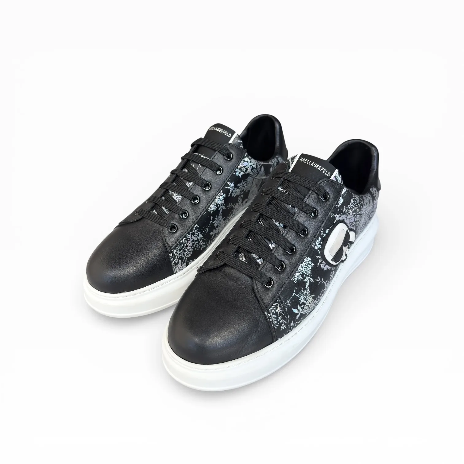 K/Ikonik Midnight Garden Platform Sneakers - KARL LAGERFELD