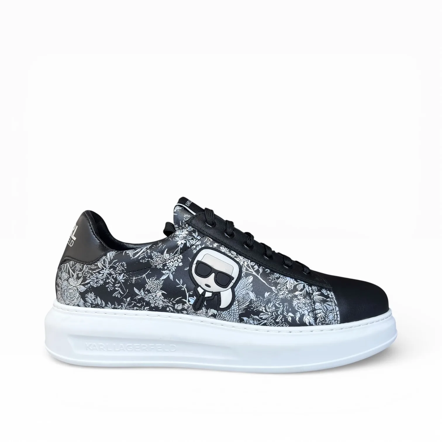 K/Ikonik Midnight Garden Platform Sneakers - KARL LAGERFELD