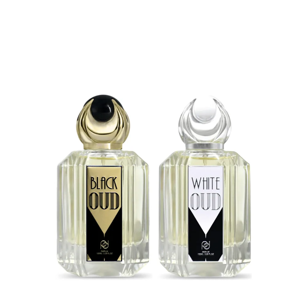 Black + White Oud Parfum Set 100ml by Paris 2 Dubai - Motala Perfumes