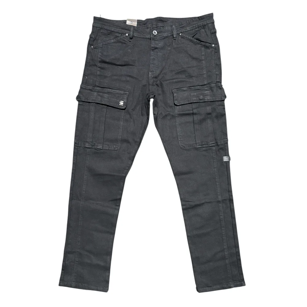 Tactical Cargo Black Denim Jeans - G-Star