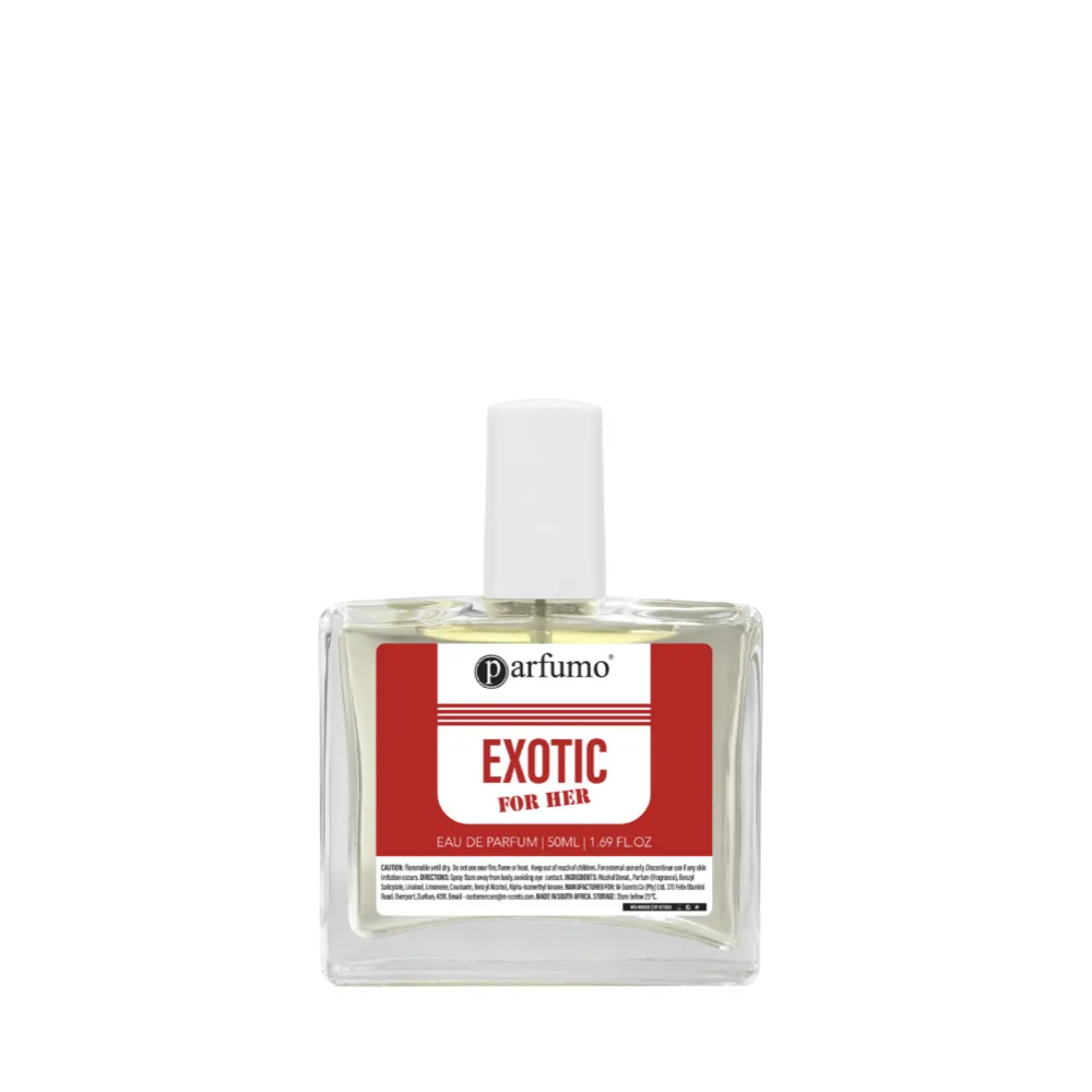 Exotic For Her Eau De Parfum 50ml by Parfumo - Motala Perfumes