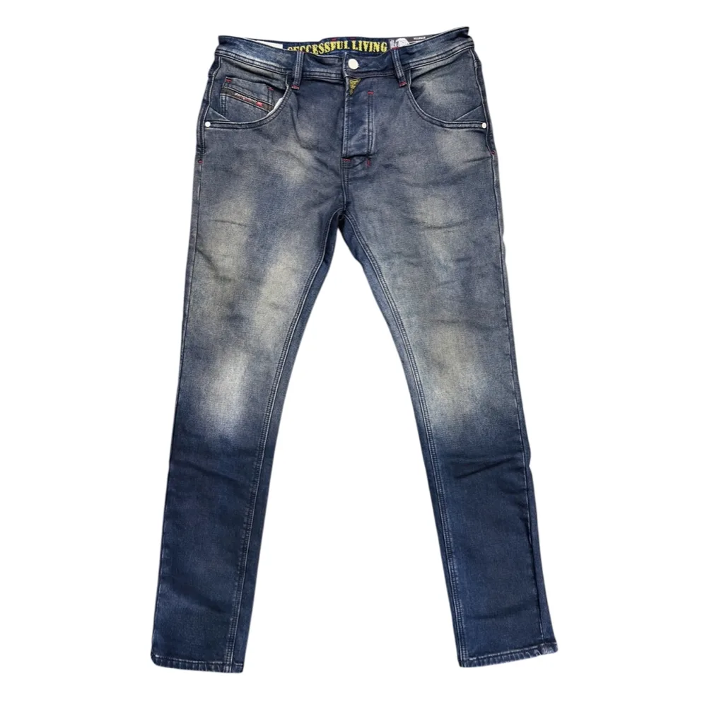 Ducati Dark Indigo Vapour Slim Denim Jeans - Diesel