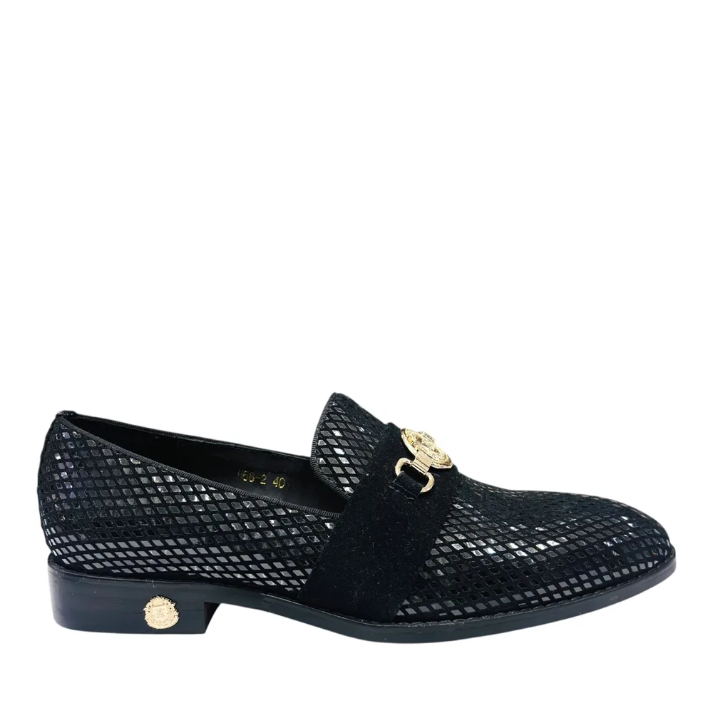 Black Net Emperor Loafer - DMax