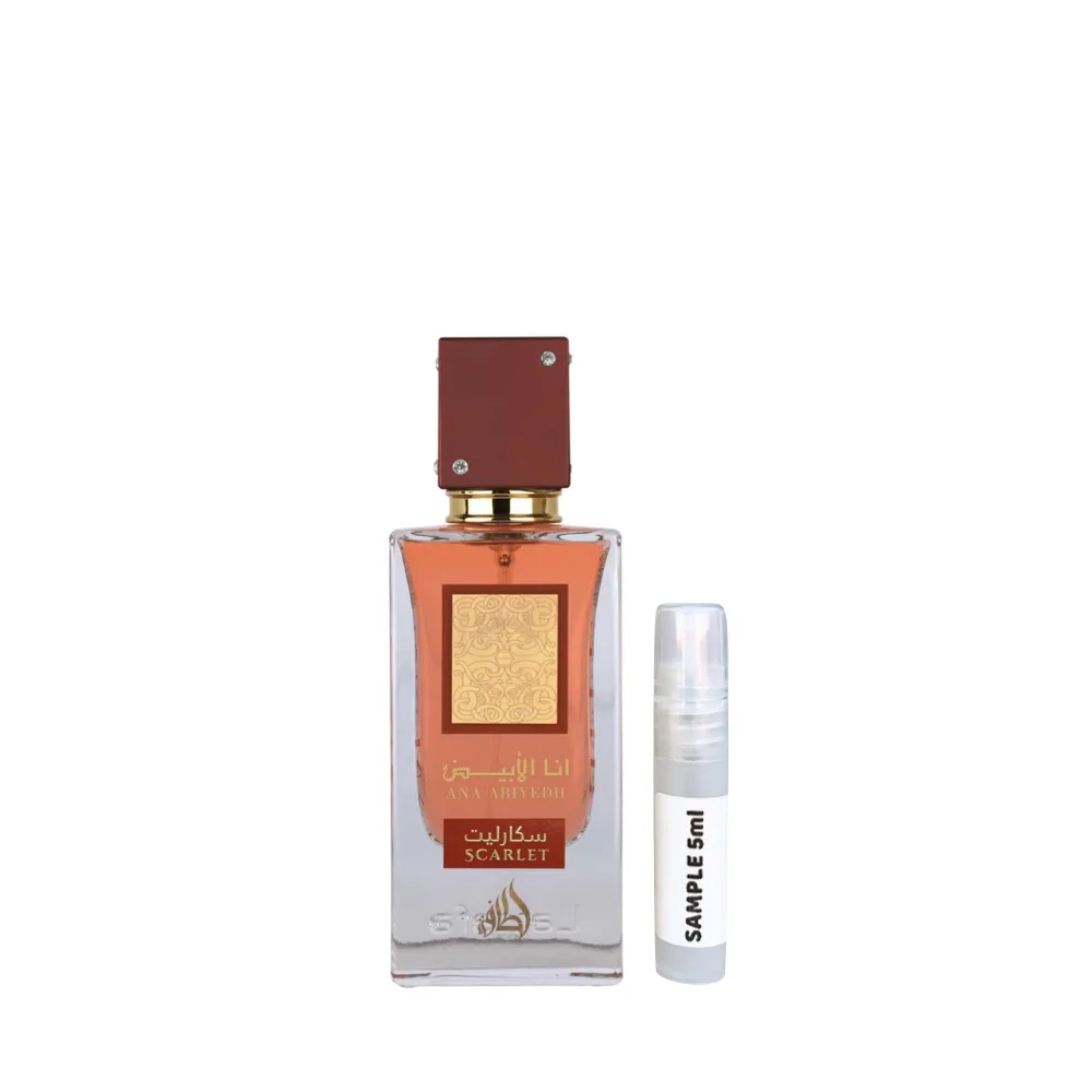 Ana Abiyedh Scarlet Eau De Parfum 5ml by Lattaf - Arabic Dubai Perfumes