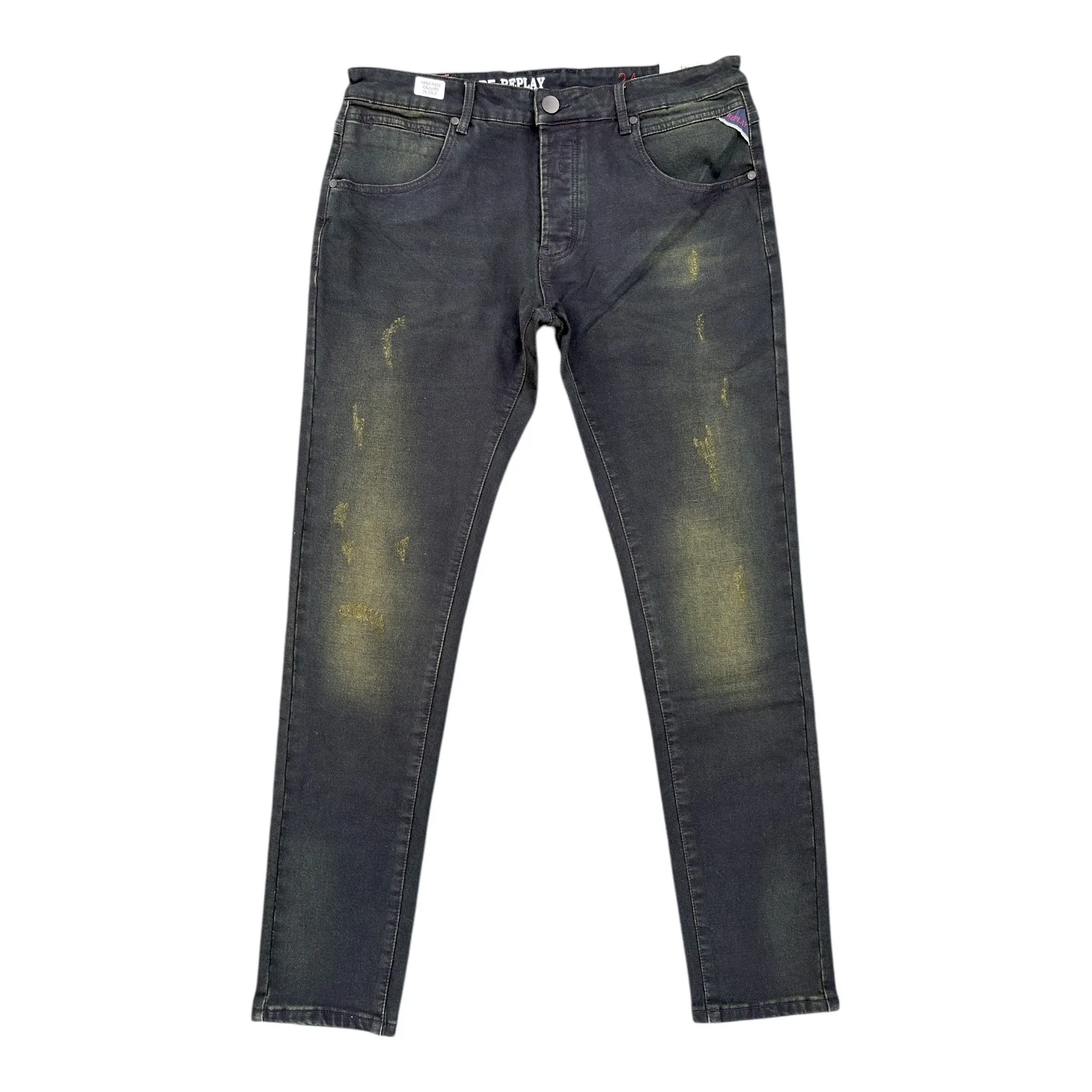 Sulfur Shadow Hyperflex Denim Jeans - Replay