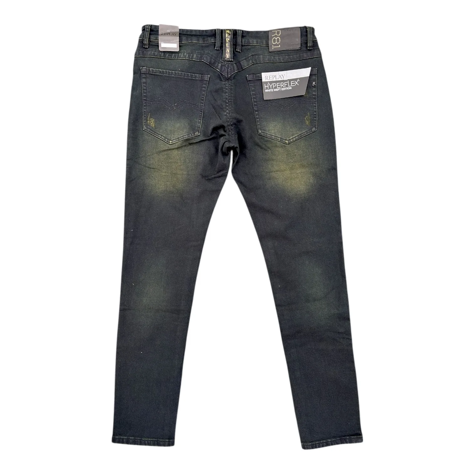 Sulfur Shadow Hyperflex Denim Jeans - Replay