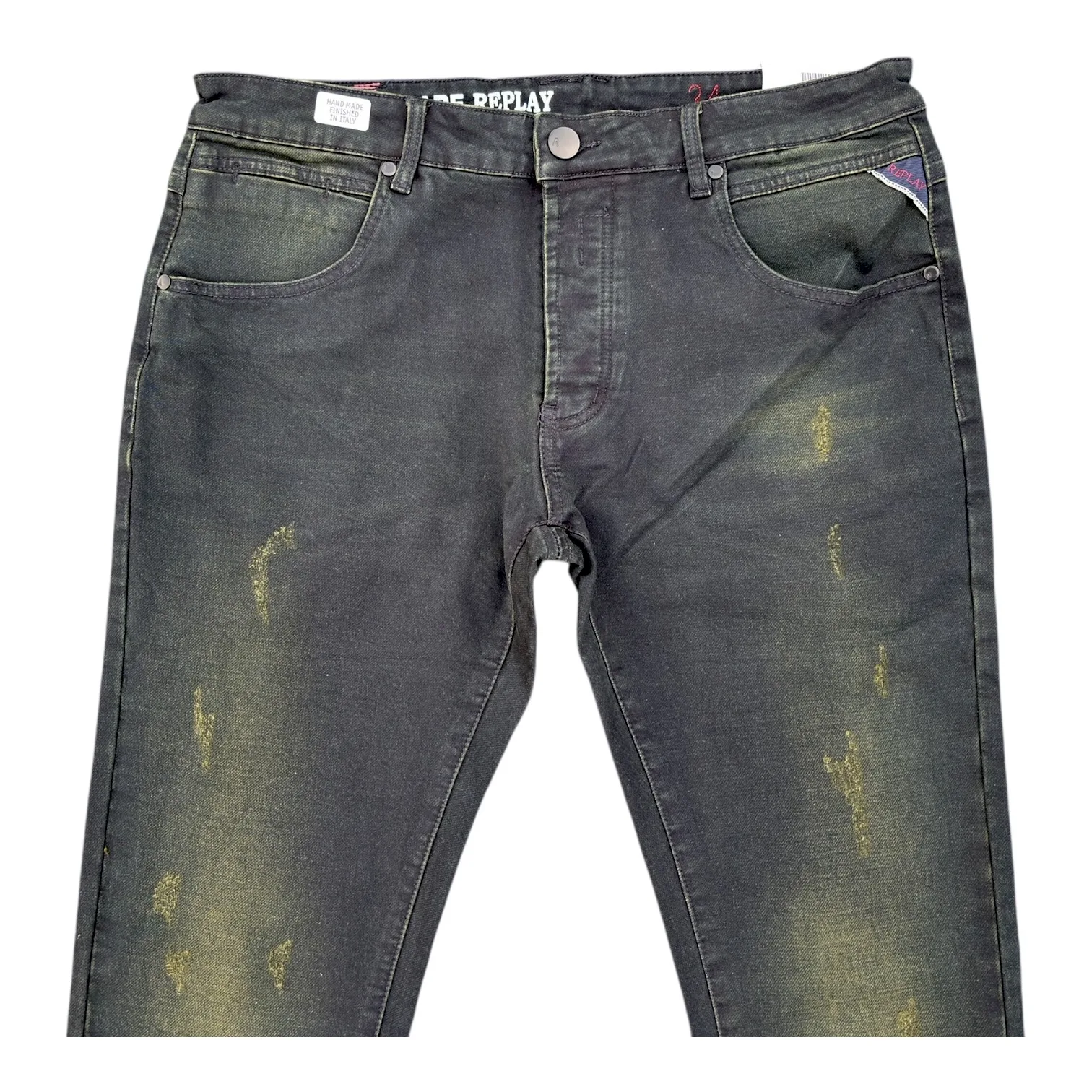 Sulfur Shadow Hyperflex Denim Jeans - Replay