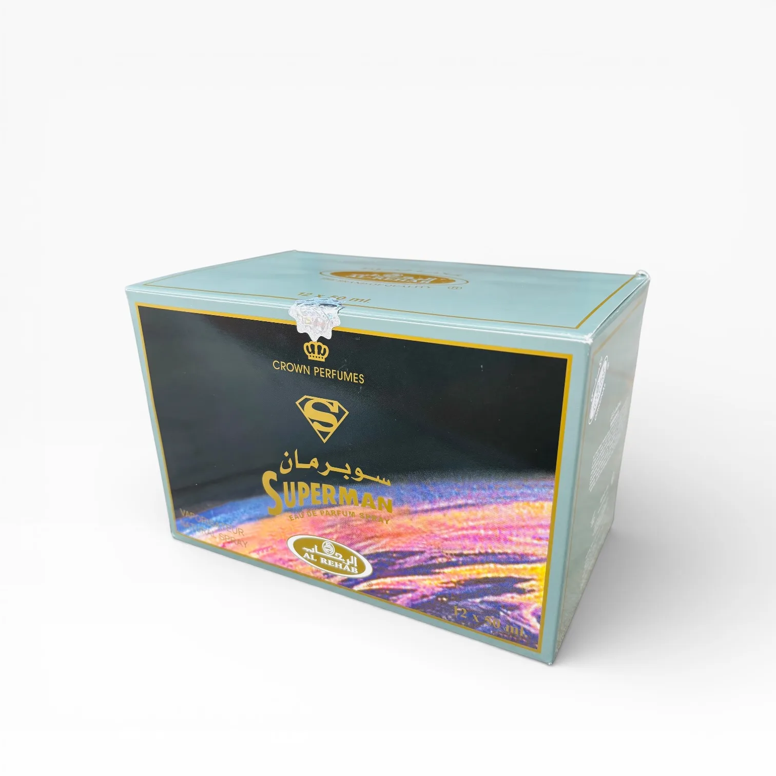 12 x Superman Eau De Parfum 50ml - Al-Rehab Crown Perfumes