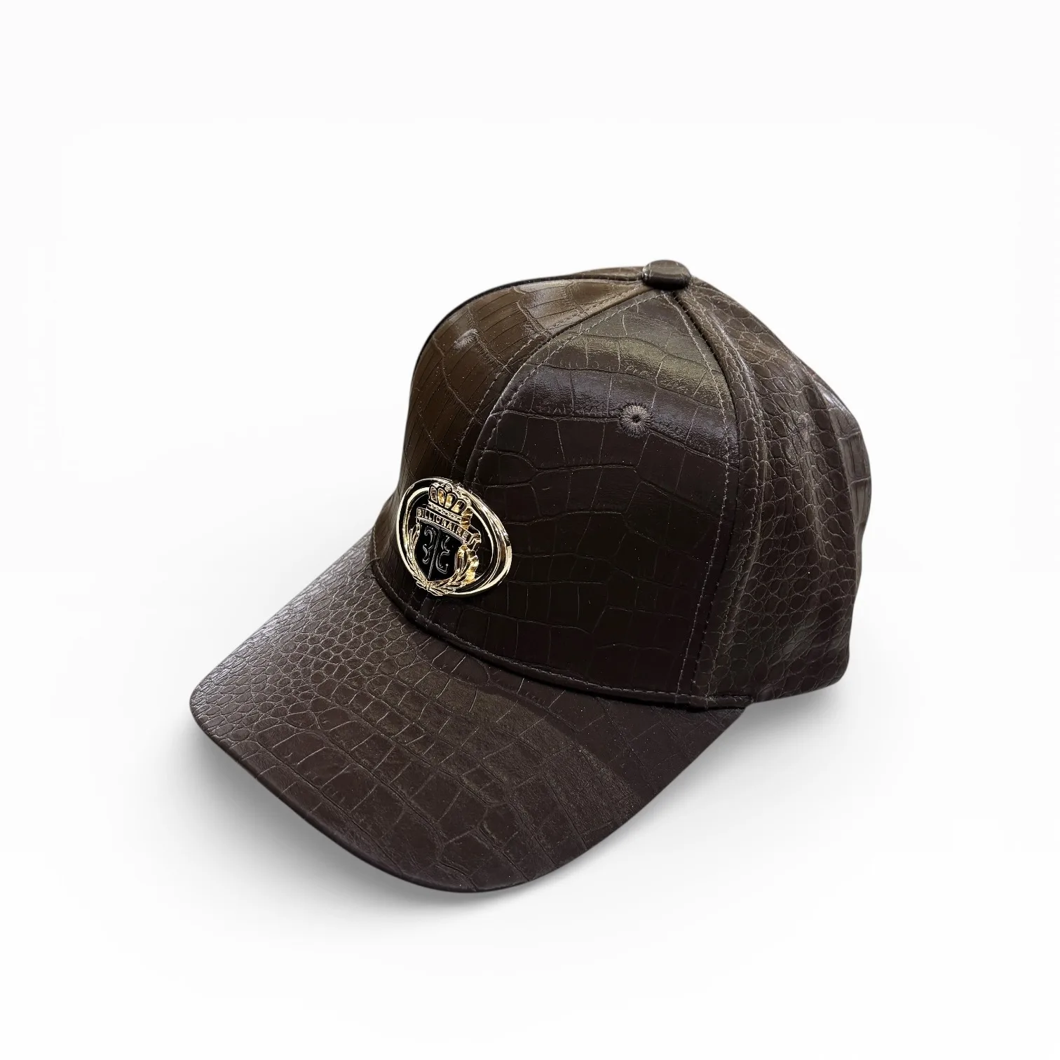 Cocoa Imperial Brown Baseball Cap by Billionaire