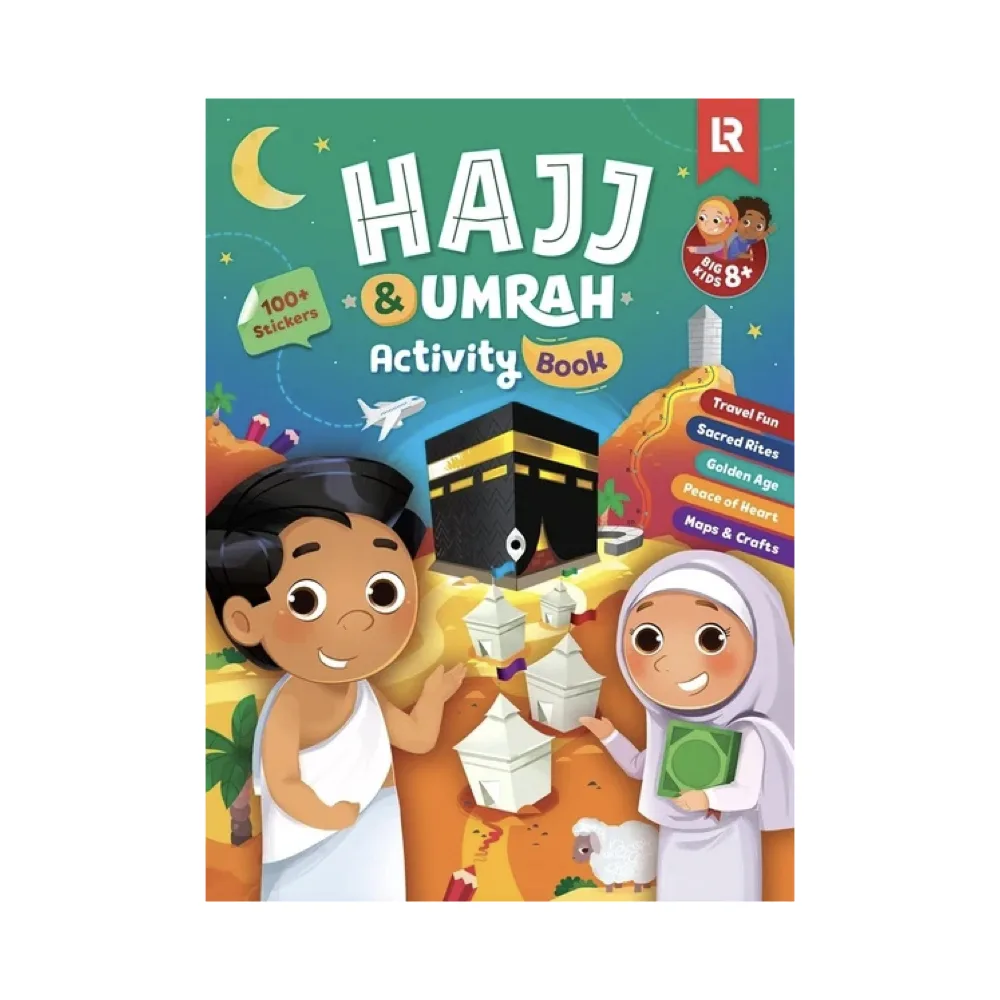 Hajj & Umrah Activity Book (Big Kids 8+) by Zaheer Khatri