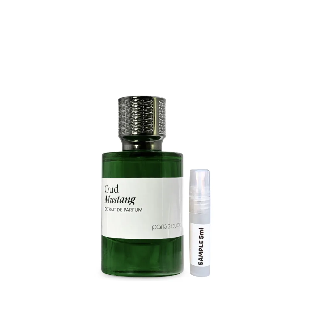 Oud Mustang Extrait De Parfum Sample by Paris 2 Dubai - Motala Perfumes