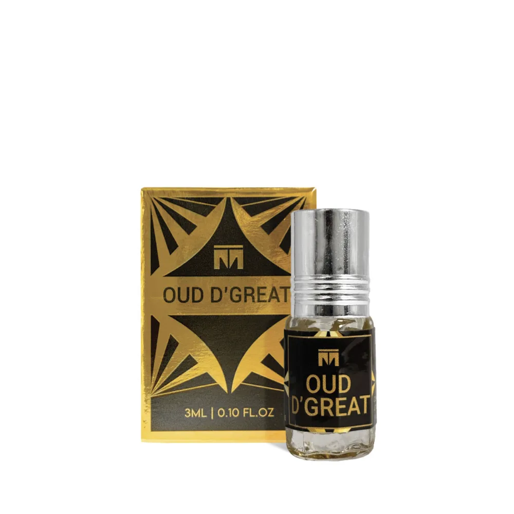 Oud D'Great Concentrated Oil Perfume 3ml by Motala Perfumes