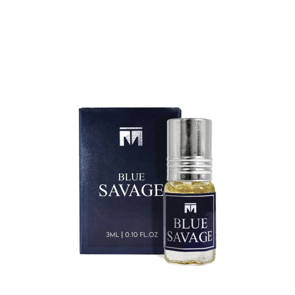 Blue Savage Concentrated Oil Perfume 3ml by Motala Perfumes 