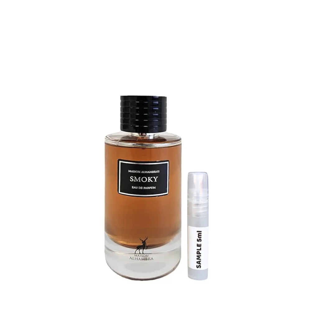 Smoky Eau De Parfum Sample by Maison Alhambra - Arabic Dubai Perfumes