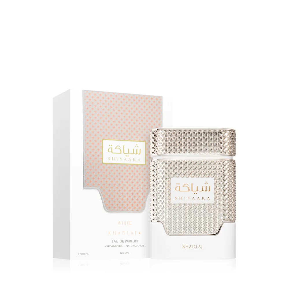 Shiyaaka White Eau De Parfum 100ml by Khadlaj Pefumes - Arabic Dubai Perfumes
